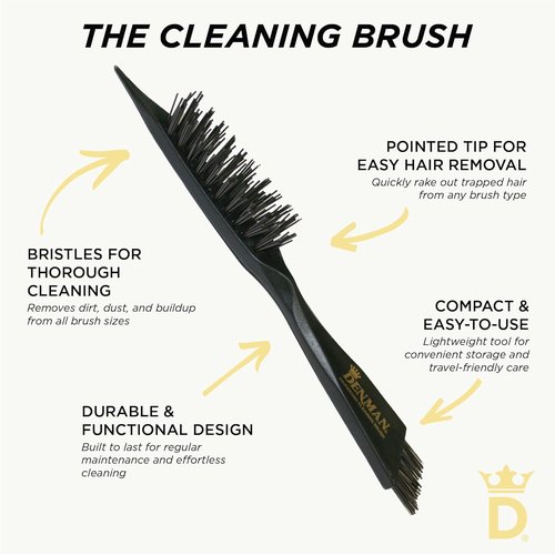 Denman Hairbrush Cleaning Brush - Effortless Hairbrush Maintenance | DBC1 Model
