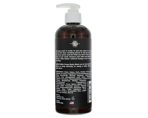 Suavecito Men's Body Wash 16 oz. Exfoliating Deep Cleaning Showering Original Fragrance