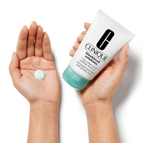 Clinique Blackhead Solutions Daily Face Cleanser - Deep Pore Cleanse & Scrub with Salicylic Acid, 4.2 Fl Oz