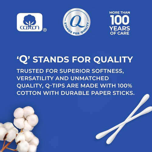 Q-tips Cotton Swabs Purse Pack Bundle (Hygiene Shield, Organic, Precision Tips & Original), Household Essentials, Beauty & Personal Care, 30 Count Each