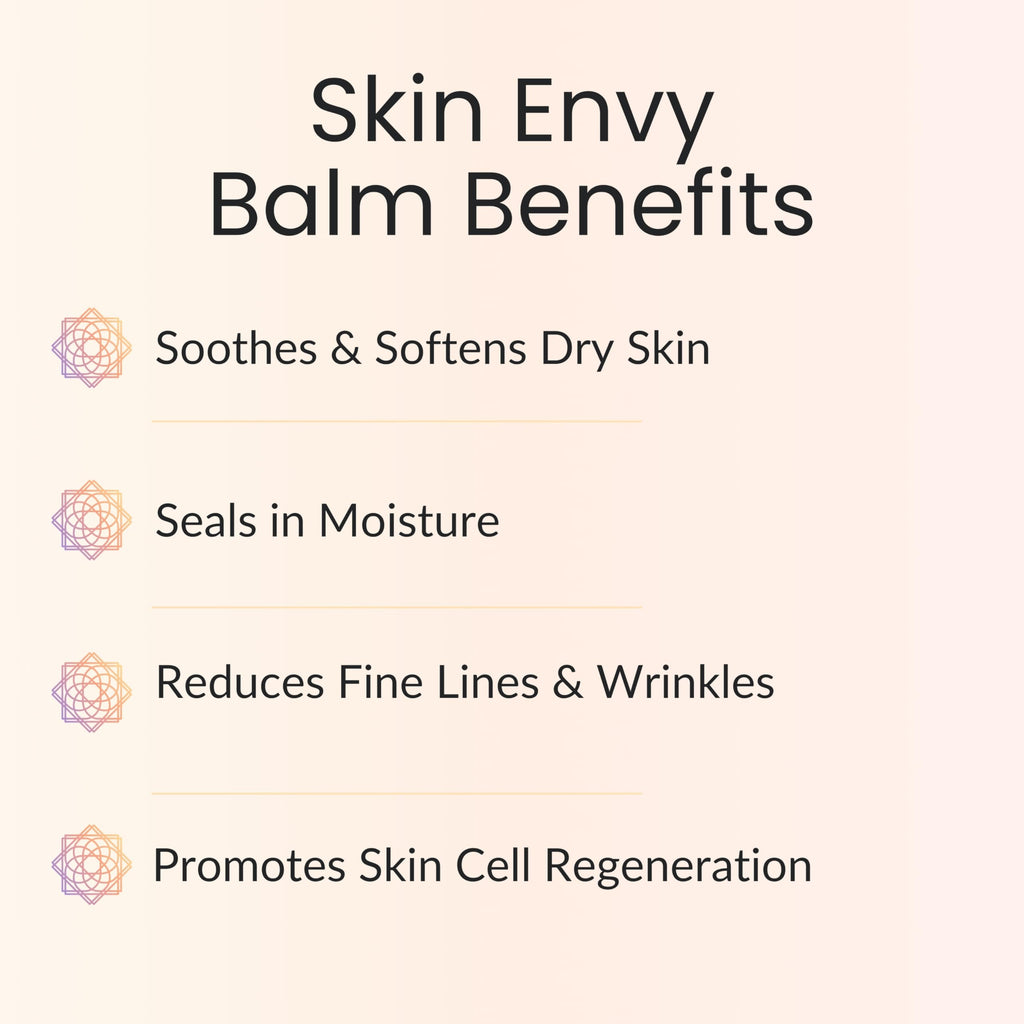 Vitality Extracts Skin Envy Balm - Moisturizer, Beeswax, Vitamin A, Skin Care, All Natural, Coconut Oil