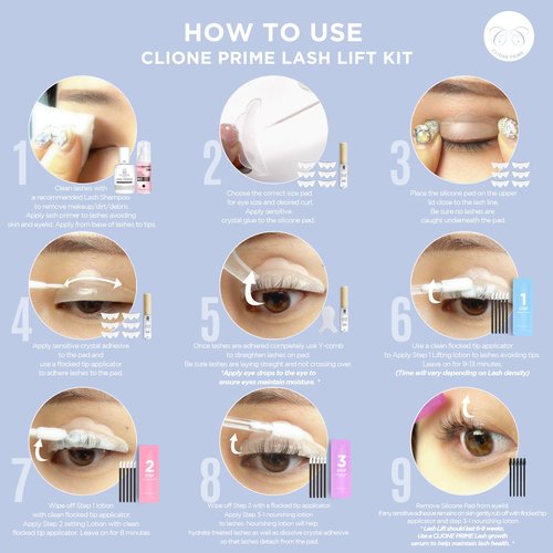 CLIONE PRIME Lash Lift + Brow Lamination Kit