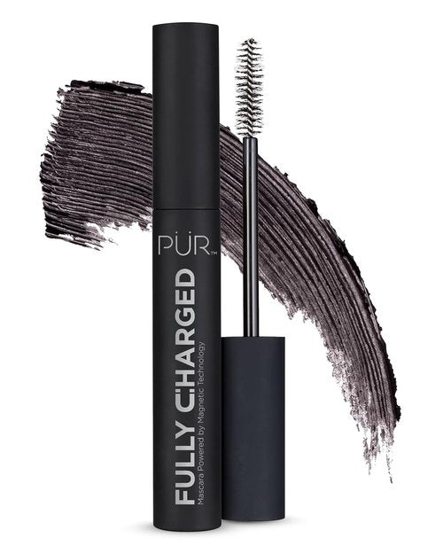 PÜR MINERALS Fully Charged Mascara - Volumizing & Lengthening Formula | Black
