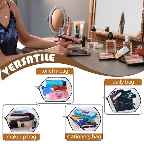 Softball Gifts for Women Girl Zipper Bag Funny Gifts for Softball Lover Softball Stuff Sport Season Gifts at the Games Day Makeup Bag Birthday Thanksgiving Christmas Gifts for Her Sister Friends BFF