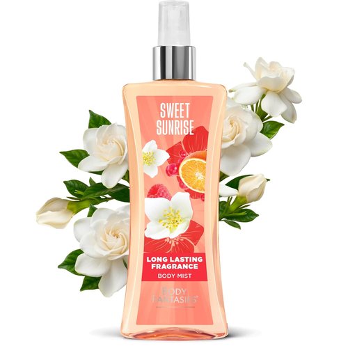 Body Fantasies Signature Body Spray - Sweet Sunrise | 8 Fl Oz (Pack of 2) - Long-Lasting Fragrance