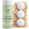 Magnesium Bath Bombs Gift Set – XL Epsom Salt Bath Bombs for Muscle Recovery, Stress Relief & Post-Workout Relaxation with Lavender & Arnica Spa Gift for Women & Men for Sore Muscles