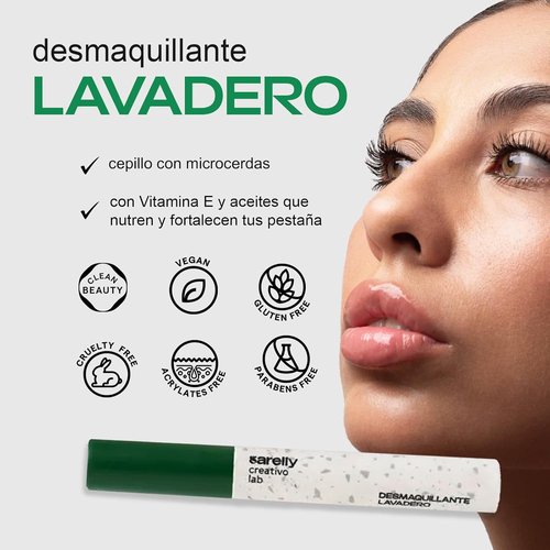 SARELLY Mascara Kit - Waterproof Volume & Gentle Eye Makeup Remover | Vegan & Cruelty-Free | 3-Pack