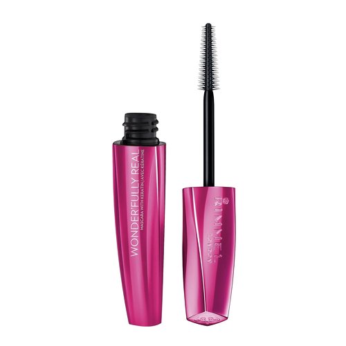 Rimmel Wonder'fully Real Mascara - Waterproof Black Formula | 0.37 Fl Oz for All-Day Wear