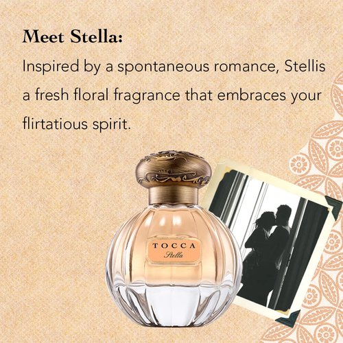 Tocca Stella Perfume for Women - Fresh Floral Fragrance with Blood Orange & Freesia | 1.7oz (50 ml)