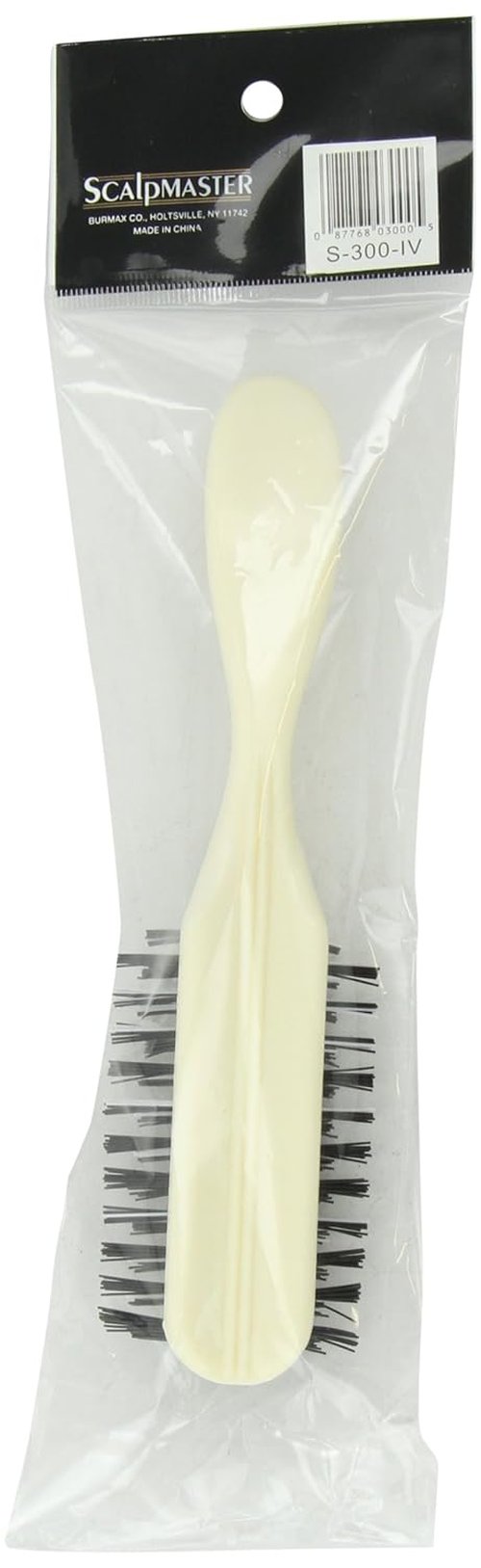 Scalpmaster Nylon Bristle Salon Contour Brush - Perfect for Styling & Detangling | S-300-IV