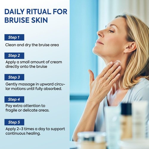 Arnica Bruise Cream Extra Strength: Fast Healing for Bruising and Swelling on Thin & Sensitive Skin - Enriched with Arnica Montana & Vitamins K, C & E - Daily Care for Teens, Adults & Seniors 4oz