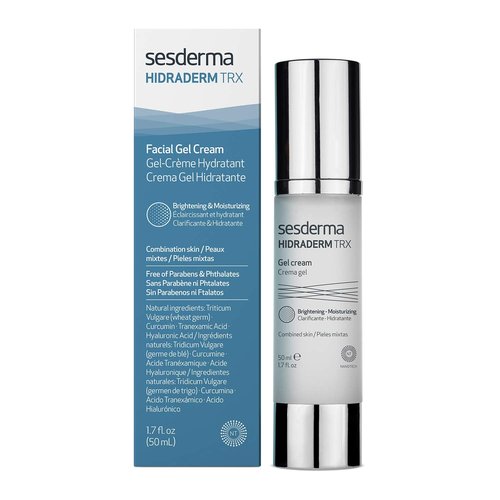 Sesderma HIDRADERM TRX Gel Cream - All-Day Hydrating Moisturizer for Depigmenting Skin, 1.7 Fl. Oz