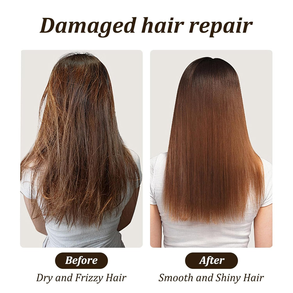 Tgideas Hydrating Collagen Hair Mask - Deep Repair Conditioning Treatment for All Hair Types | 8.45 Oz
