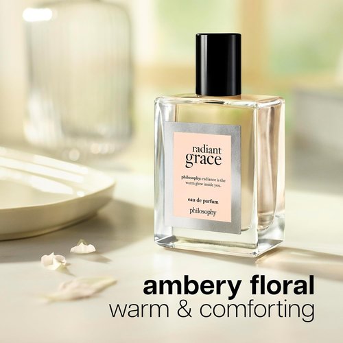 Philosophy Radiant Grace Eau de Parfum - Warm Floral Women's Fragrance - Notes of Sandalwood, Jasmine & Black Cherry