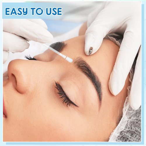 Hoolerry 200 Pcs Piercing Aftercare Swabs Disposable Individually Packaged Saline Solution Swabs for Hole Cleaner, Keloid Bump Removal, Nose Piercing Bump