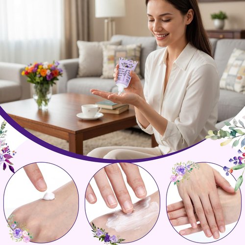 Heigble 50 Pack Christian Hand Lotion Bulk Gifts for Women Mother's Day Gifts Bible Mini Travel Hand Lotion for Women Church Appreciation(Purple Flower)