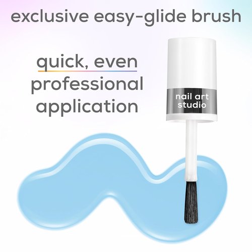 Essie Nail Art Studio Jelly Gloss Polish - Vegan Sheer Pink Blush Jelly | 0.46 Fl Oz