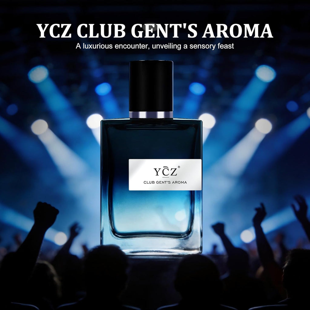 Ycz Club Cologne for Men - 1.7oz Long-Lasting Fragrance with Aromatic Woody Notes | Perfect Gift for Gentlemen