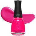 China Glaze CG Nail Lacquer - Rose Among Thorns Neon Hot Pink Polish | Quick Dry, Chip Resistant, 0.5 fl oz