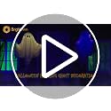 Brightown Halloween Hanging Ghost Light with Interactive Sound & Warm White Variation
