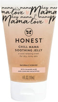Honest Company Mama Chill Soothing Jelly - Cooling Formula for Itchy Dry Belly, Aloe & Eucalyptus, 4 fl oz