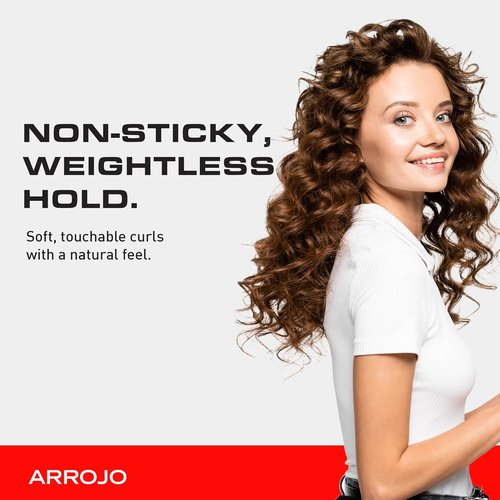 Arrojo Curl Defining Gel - Moisture-Rich, Firm Hold for Wavy & Curly Hair | Paraben-Free & Cruelty-Free