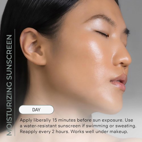 COSMEDIX Hydrate Plus Sunscreen - Broad Spectrum SPF 17 Moisturizing Face & Body Sunblock for Radiant Skin - 60 g / 2 oz