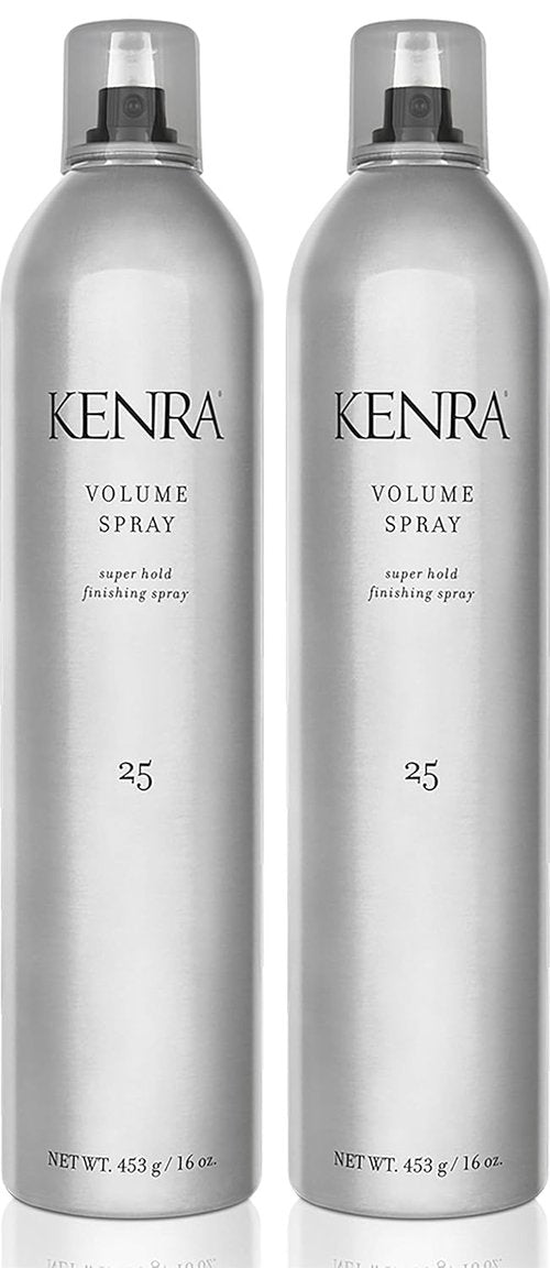 Kenra Volume Spray 25 - Super Hold Hairspray for All Hair Types | Flake-Free & Fast-Drying Formula