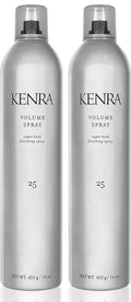 Kenra Volume Spray 25 - Super Hold Hairspray for All Hair Types | Flake-Free & Fast-Drying Formula