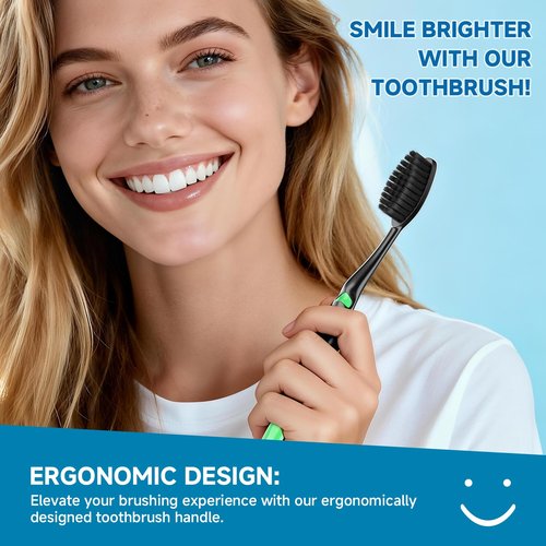 JBEIJIAN 150 PCS Individually Wrapped Bulk Toothbrush Pack, Disposable Soft Bristle for Adult or Kid, Ergonomic Handle, Perfect for Travel, Hotel, Donation