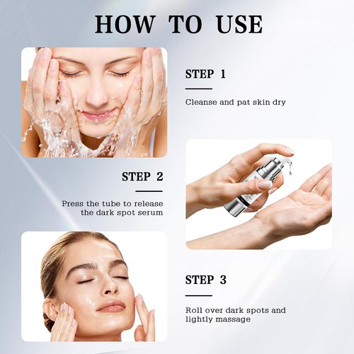 Super Vitamin C Serum for Face: All-in-One Hydrating Anti-Aging Formula by Vitamin C, Hyaluronic Acid, Caffeine-Firming, Lifting, Targets Dark Spots, Wrinkles, Vitamin c face serum, 1 fl oz