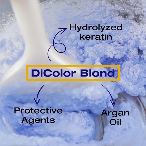 NK Professional Care DiColor Blonde - Hair Bleaching Powder | Lightens Up to 8 Shades Without Damage | 180g