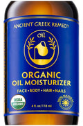 Ancient Greek Remedy Body Oil - Organic Moisturizer for Dry Skin | Nourishing Almond, Jojoba, Olive & Lavender - 4 oz