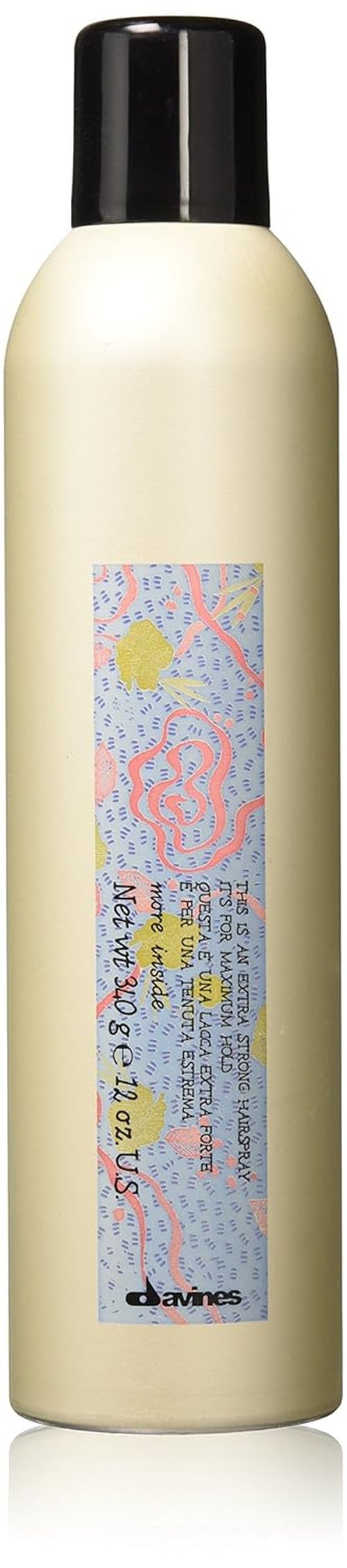 Davines Extra Strong Hairspray - Maximum Hold Formula for All-Day Control | 12 Fl. Oz.