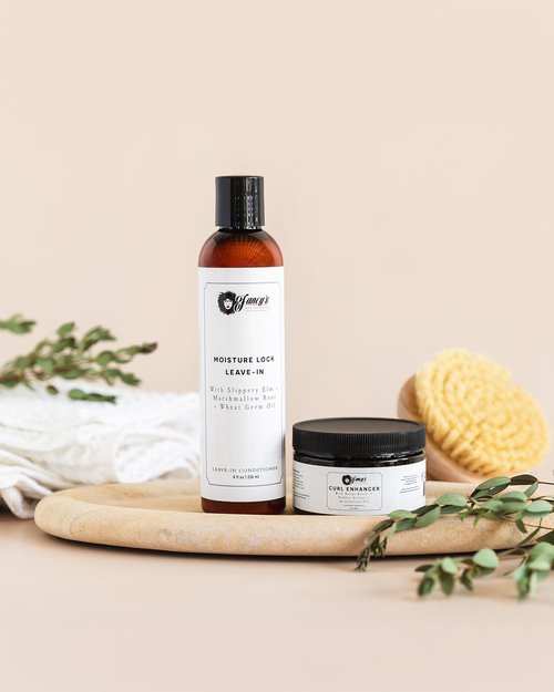 Fancy's Hair Innovation Moisture Lock Leave-in Conditioner, Lightweight, Silicone-Free, For Natural and Textured Hair, Hydrating, Detangling, With Slippery Elm and Marshmallow Root