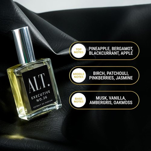 ALT. FRAGRANCES Executive No. 26 | Inspired by Creed Aventus - Long Lasting Woody Fruity Perfume for Men, 60ml