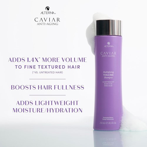Alterna Caviar Anti-Aging Volume Shampoo & Conditioner Set - 8.5 oz (2-Pack) for Lush, Thick Hair
