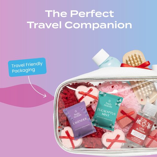 Body Restore Shower Steamers Aromatherapy 6 Pack - Birthday Gifts for Women, Men, Travel Essentials, Stress Relief, Relaxation, Self Care, Bath Bombs - Bloom