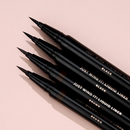 Mally Beauty Liquid Eyeliner - Just Wing It! Long-Lasting Brown Formula for Effortless Application