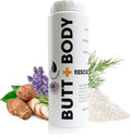 Palm Beach Naturals Butt & Body Rescue Powder - Talc-Free Whole Body Deodorant for Men & Women | 4oz, Absorbs Sweat & Controls Odor