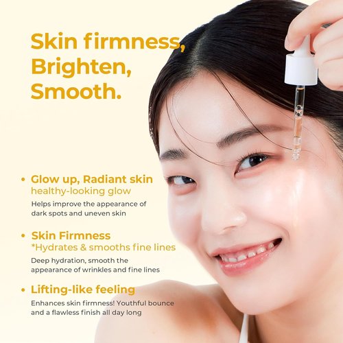 Glutathione All-In-One Brightening Serum - Niacinamide, Kojic Acid & Turmeric for Radiant, Even-Tone Skin
