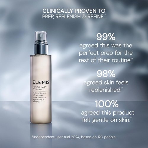 ELEMIS Pro-Collagen Toning Mist - Hydrating PHA Facial Mist for Refined Pores & Smooth Skin