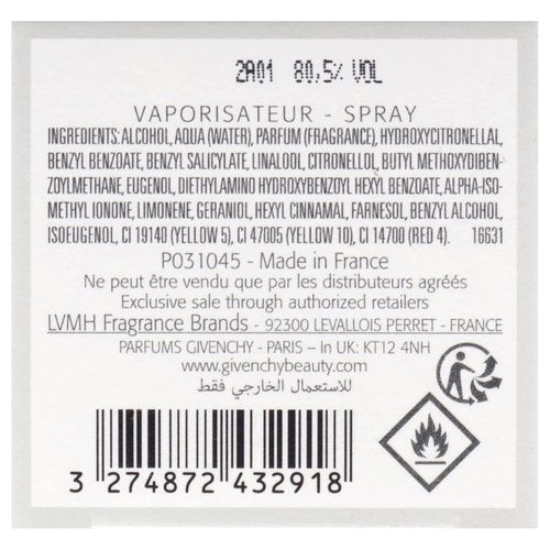 Givenchy Ysatis Eau De Toilette Spray - Elegant Fragrance for Women, 3.3 Fl Oz