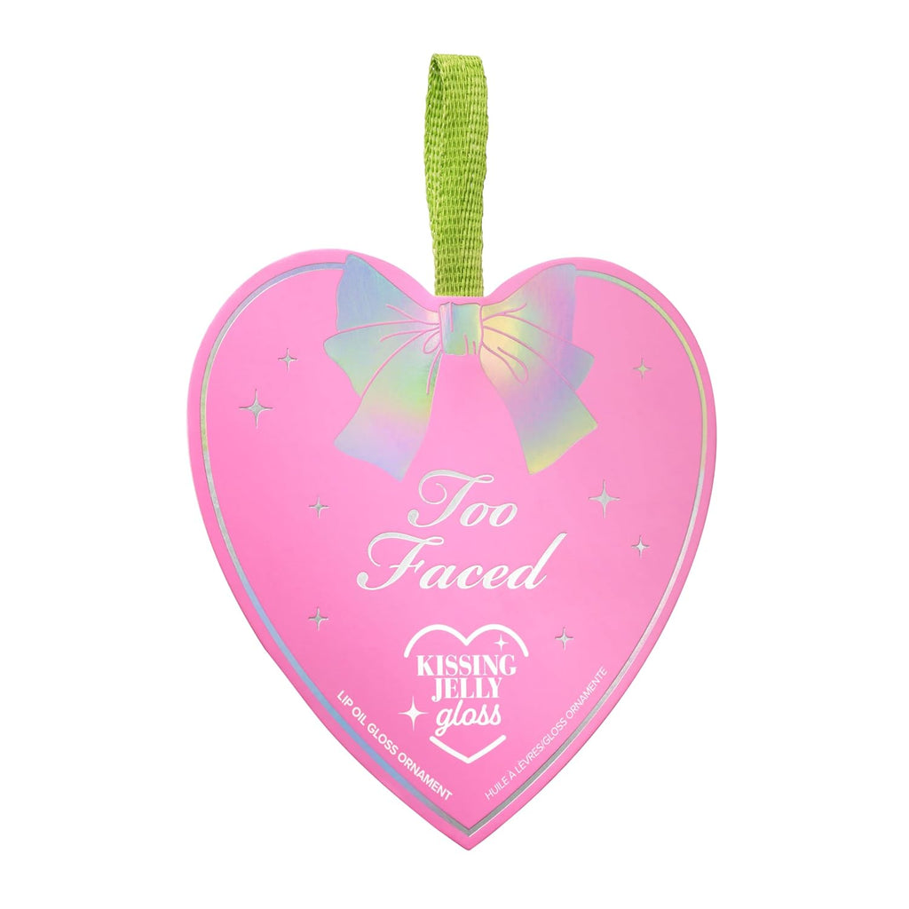 Too Faced Kissing Jelly Ornament - Hydrating Lip Oil Gloss with Sheer Coverage & Iridescent Shine