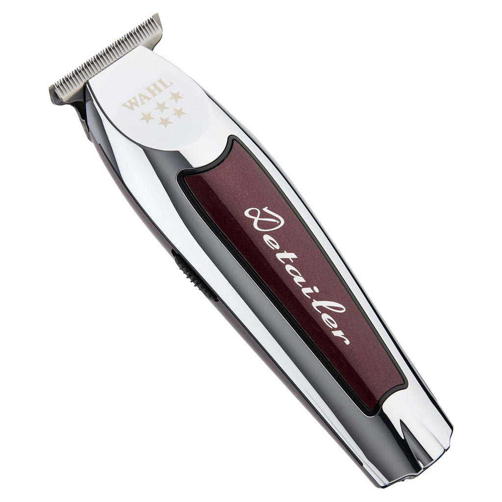 Wahl Professional 5 Star Cordless Detailer Li Trimmer - T Wide Blade & 100 Min Runtime | Includes Charging Stand