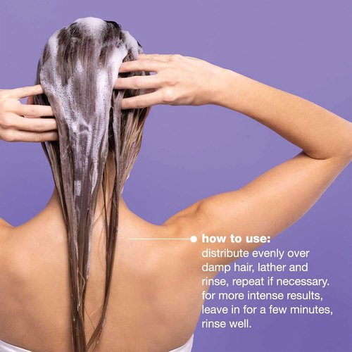 milk_shake Silver Shine Shampoo - Light Purple Formula for Radiant Blonde Hair
