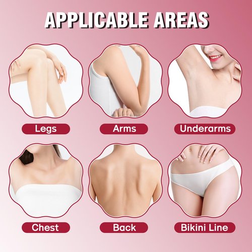 Hair Removal Cream for Women, Crema Depiladora Para Mujer, Fast-Acting, Effective Painless Flawless Depilatory Cream for Legs, Arms, Underarms, Stomach, Pubic Area and Bikini Line 120g