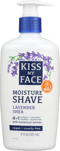 Kiss My Face Moisturising Shave Gel (Lavender & Shea) (11oz) 326ml