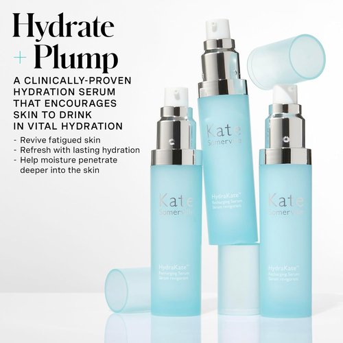 Kate Somerville HydraKate Hydration Serum - Skin-Quenching Dual-Weight Formula with Hyaluronic Acid, 1 Fl Oz