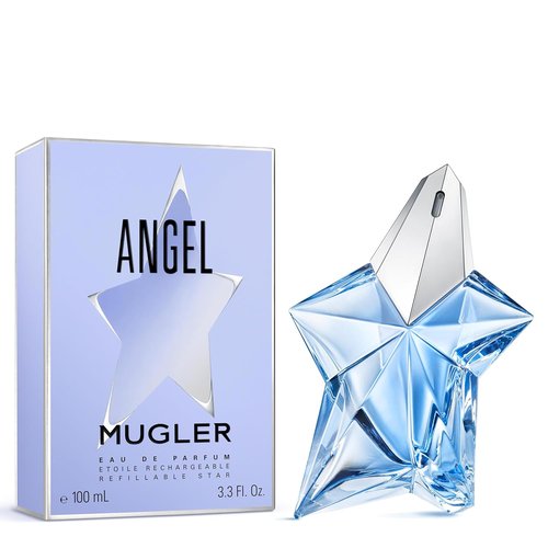 Mugler Angel Eau de Parfum | Women's Ambery & Woody Perfume with Bergamot, Praline & Patchouli - Long Lasting